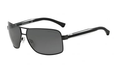 Image of Armani EA2001 EA2001 Bifocal Prescription Sunglasses EA2001-301487-64 - Lens Diameter 64 mm, Frame Color Black