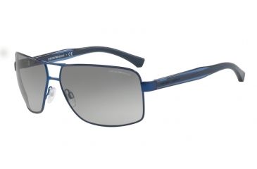 Image of Armani EA2001 EA2001 Bifocal Prescription Sunglasses EA2001-318811-64 - Lens Diameter 64 mm, Frame Color Matte Dark Blue