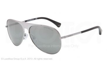 Image of Armani EA2003 Progressive Prescription Sunglasses EA2003-30106G-59 - Lens Diameter 59 mm, Frame Color Gunmetal