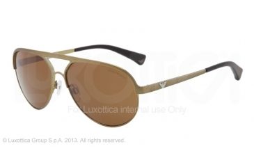 Image of Armani EA2004 Single Vision Prescription Sunglasses EA2004-302773-59 - Lens Diameter 59 mm, Frame Color Metallized Green