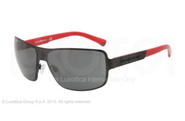 Image of Armani EA2005 Progressive Prescription Sunglasses EA2005-300187-61 - Lens Diameter 61 mm, Frame Color Matte Black