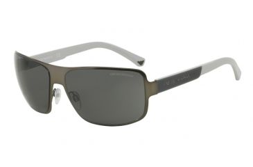 Image of Armani EA2005 Progressive Prescription Sunglasses EA2005-300387-61 - Lens Diameter 61 mm, Frame Color Matte Gunmetal