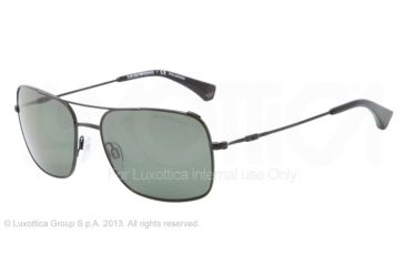 Image of Armani EA2011 Single Vision Prescription Sunglasses EA2011-30149A-56 - Lens Diameter 56 mm, Frame Color Black