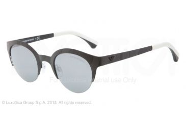 Image of Armani EA2013 Progressive Prescription Sunglasses EA2013-30016G-46 - Lens Diameter 46 mm, Frame Color Matte Black