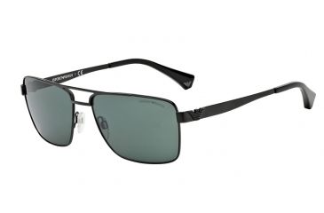 Image of Armani EA2019 Single Vision Prescription Sunglasses EA2019-300171-58 - Lens Diameter 58 mm, Frame Color Matte Black