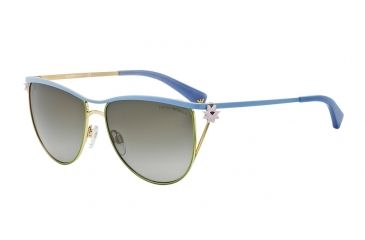 Image of Armani EA2022 Progressive Prescription Sunglasses EA2022-30678E-55 - Lens Diameter 55 mm, Frame Color Lilac/green