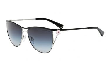 Image of Armani EA2022 Progressive Prescription Sunglasses EA2022-30708G-55 - Lens Diameter 55 mm, Frame Color Black/Grey