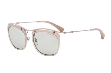 Image of Armani EA2023 Single Vision Prescription Sunglasses EA2023-307387-54 - Lens Diameter 54 mm, Frame Color Matte Pink/opal Pink
