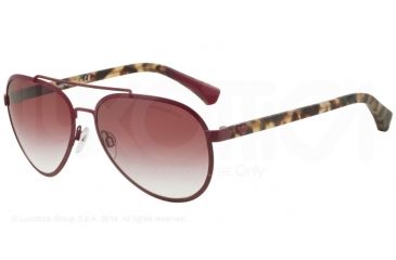 Image of Armani EA2024 Bifocal Prescription Sunglasses EA2024-30788H-58 - Lens Diameter 58 mm, Frame Color Matte Purple