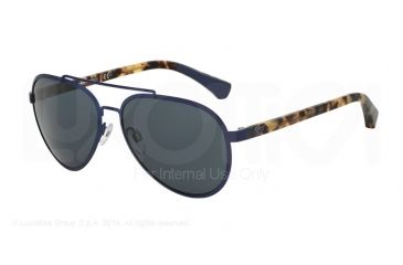Image of Armani EA2024 Bifocal Prescription Sunglasses EA2024-307987-58 - Lens Diameter 58 mm, Frame Color Matte Blue