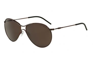 Image of Armani EA2027 Bifocal Prescription Sunglasses EA2027-308373-58 - Lens Diameter 58 mm, Frame Color Bordeaux/Gunmetal