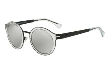 Image of Armani EA2029 Single Vision Prescription Sunglasses EA2029-30016G-48 - Lens Diameter 48 mm, Frame Color Matte Black