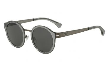 Image of Armani EA2029 Single Vision Prescription Sunglasses EA2029-300387-48 - Lens Diameter 48 mm, Frame Color Matte Gunmetal