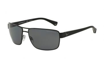 Image of Armani EA2031 Bifocal Prescription Sunglasses EA2031-310981-62 - Lens Diameter 62 mm, Frame Color Matte Black
