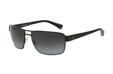 Image of Armani EA2031 Bifocal Prescription Sunglasses EA2031-31098G-62 - Lens Diameter 62 mm, Frame Color Matte Black