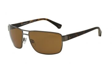 Image of Armani EA2031 Bifocal Prescription Sunglasses EA2031-311083-62 - Lens Diameter 62 mm, Frame Color Matte Gunmetal