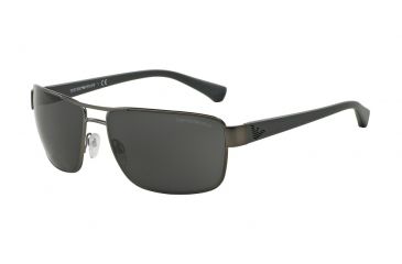 Image of Armani EA2031 Bifocal Prescription Sunglasses EA2031-311287-62 - Lens Diameter 62 mm, Frame Color Matte Gunmetal