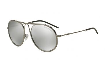 Image of Armani EA2034 Bifocal Prescription Sunglasses EA2034-30106G-54 - Lens Diameter 54 mm, Frame Color Gunmetal
