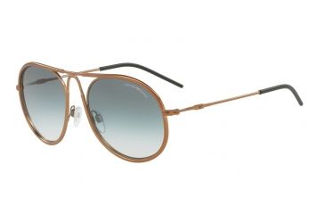 Image of Armani EA2034 Bifocal Prescription Sunglasses EA2034-31578E-54 - Lens Diameter 54 mm, Frame Color Matte Bronze