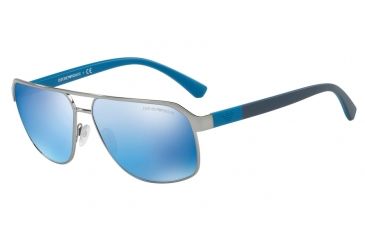 Image of Armani EA2039 Progressive Prescription Sunglasses EA2039-301055-62 - Lens Diameter 62 mm, Frame Color Gunmetal