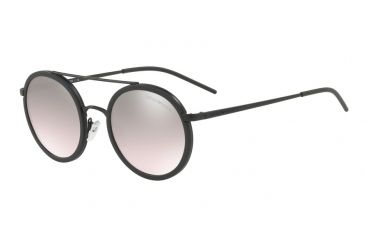 Image of Armani EA2041 Single Vision Prescription Sunglasses EA2041-30018Z-50 - Lens Diameter 50 mm, Frame Color Matte Black