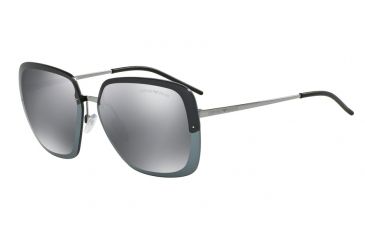 Image of Armani EA2045 Progressive Prescription Sunglasses EA2045-30106G-62 - Lens Diameter 62 mm, Frame Color Gunmetal