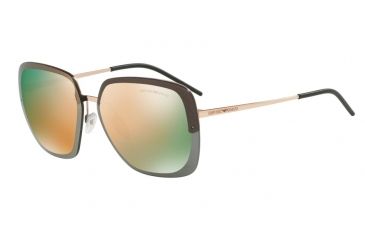 Image of Armani EA2045 Progressive Prescription Sunglasses EA2045-31674Z-62 - Lens Diameter 62 mm, Frame Color Pink Gold
