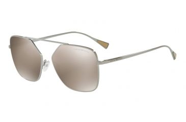 Image of Armani EA2053 Single Vision Prescription Sunglasses EA2053-30105A-56 - Lens Diameter 56 mm, Frame Color Gunmetal