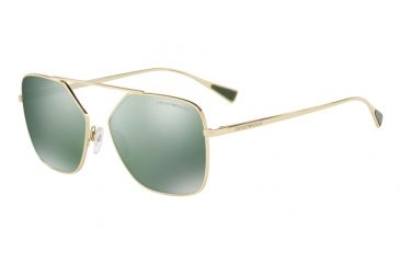 Image of Armani EA2053 Single Vision Prescription Sunglasses EA2053-30136R-56 - Lens Diameter 56 mm, Frame Color Pale Gold