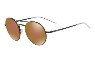 Image of Armani EA2061 Bifocal Prescription Sunglasses, 52mm, Matte Black, EA2061-30017D-52-BI