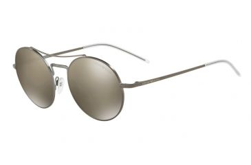 Image of Armani EA2061 Bifocal Prescription Sunglasses, 52mm, Matte Gunmetal, EA2061-30035A-52-BI