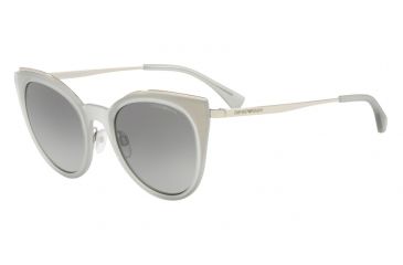 Image of Armani EA2063 Bifocal Prescription Sunglasses EA2063-301511-52 - Lens Diameter 52 mm, Frame Color Silver