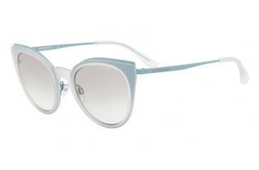 Image of Armani EA2063 Bifocal Prescription Sunglasses EA2063-321811-52 - Lens Diameter 52 mm, Frame Color Matte Turquoise