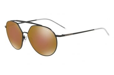 Image of Armani EA2070 Bifocal Prescription Sunglasses EA2070-30017D-59 - Lens Diameter 59 mm, Frame Color Matte Black