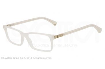 Image of Armani EA3005 Progressive Prescription Eyeglasses 5082-51 - Opal Beige Frame