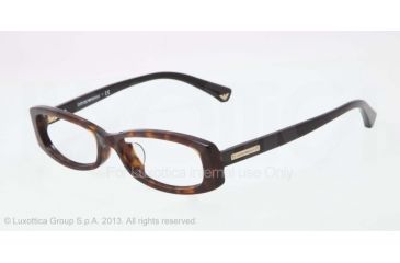 Image of Armani EA3007F Bifocal Prescription Eyeglasses 5026-53 - Dark Havana Frame