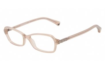 Image of Armani EA3009 Single Vision Prescription Eyeglasses 5084-52 - Opal Brown Pearl Frame