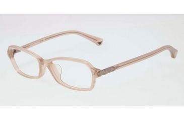Image of Armani EA3009F Progressive Prescription Eyeglasses 5084-54 - Opal Brown Pearl Frame