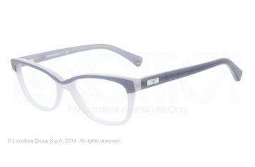 Image of Armani EA3015 Progressive Prescription Eyeglasses 5109-51 - Grey/blue Frame