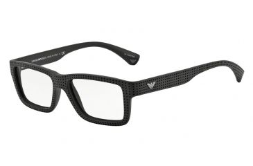 Image of Armani EA3019 Bifocal Prescription Eyeglasses 5063-53 - Black Frame