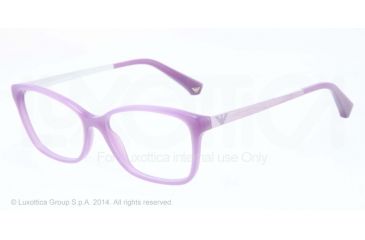 Image of Armani EA3026 Progressive Prescription Eyeglasses 5128-52 - Pearl Lilac Frame