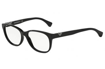 Image of Armani EA3039F Bifocal Prescription Eyeglasses 5017-54 - Black Frame