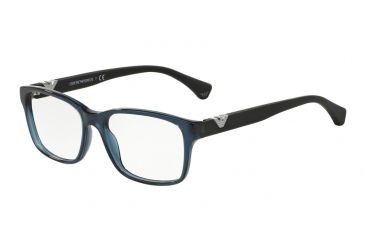 Image of Armani EA3042 Bifocal Prescription Eyeglasses 5072-55 - Blue Frame