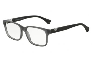 Image of Armani EA3042 Bifocal Prescription Eyeglasses 5215-53 - Matte Grey Frame
