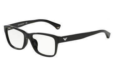 Image of Armani EA3051F Progressive Prescription Eyeglasses 5017-53 - Black Frame
