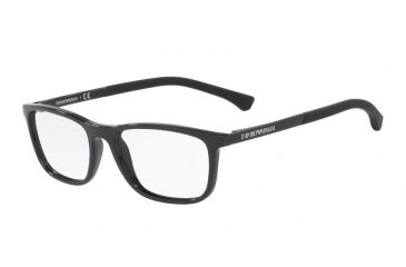 Image of Armani EA3069 Progressive Prescription Eyeglasses 5017-53 - Black Frame