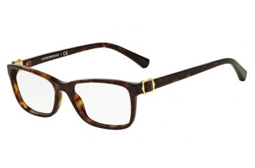 Image of Armani EA3076 Progressive Prescription Eyeglasses 5026-52 - Havana Frame