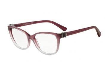 Image of Armani EA3077 Progressive Prescription Eyeglasses 5459-52 - Violet Gradient Frame