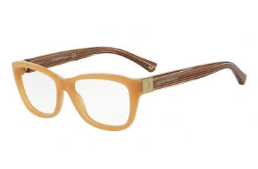 Image of Armani EA3084 Progressive Prescription Eyeglasses 5506-52 - Opal Honey Frame