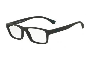 Image of Armani EA3088 Bifocal Prescription Eyeglasses 5042-55 - Matte Black Frame